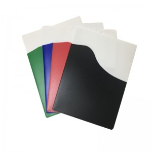 Egyéni logó PP anyag dupla zseb Spongs bemutatóval